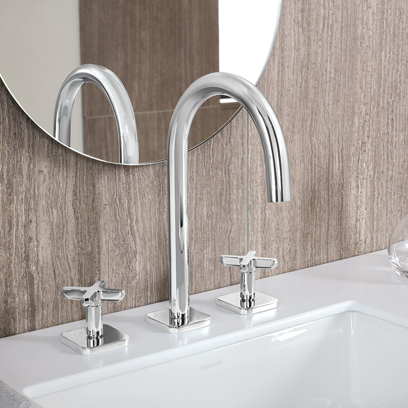 Speakman Lucid Widespread Bathroom Faucet with Drain Assembly Wayfair